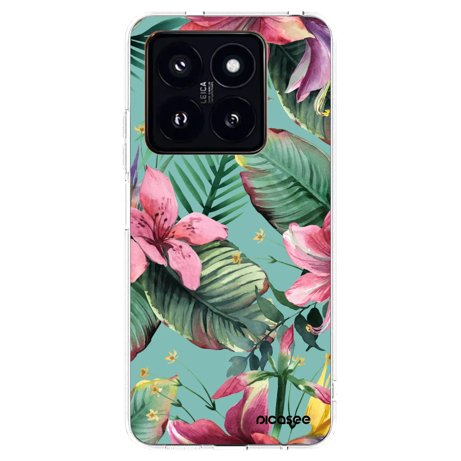 Picasee silikonowe przeźroczyste etui na Xiaomi 14 Pro - Hawaii