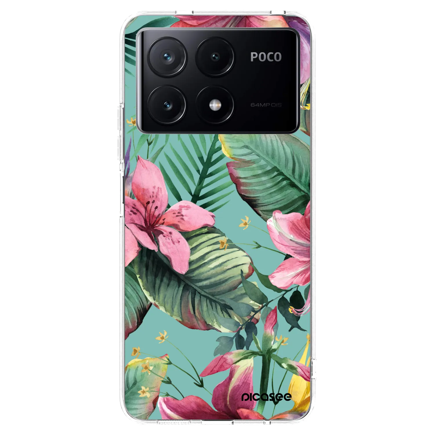 Picasee silikonowe przeźroczyste etui na Xiaomi Poco X6 Pro - Hawaii