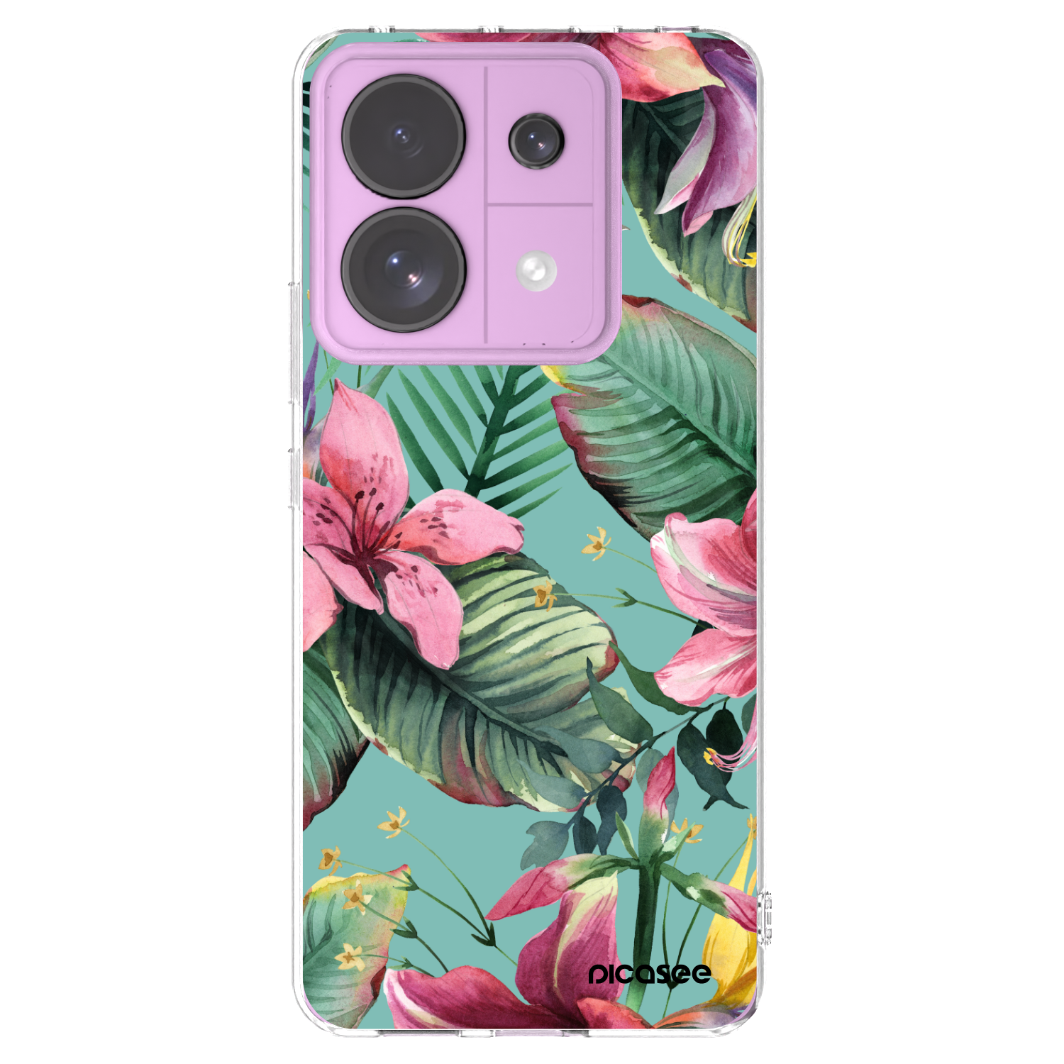 Picasee silikonowe przeźroczyste etui na Xiaomi Redmi Note 13 Pro 5G - Hawaii