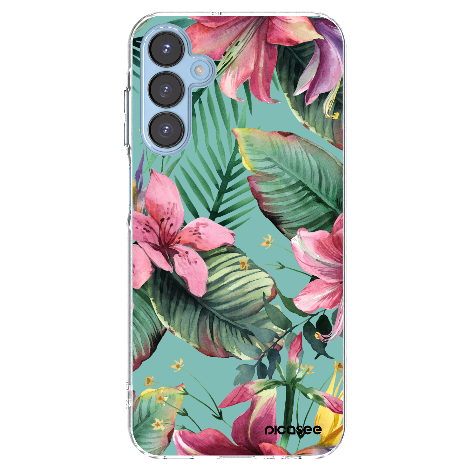 Picasee silikonowe przeźroczyste etui na Samsung Galaxy A15 A156B 5G - Hawaii