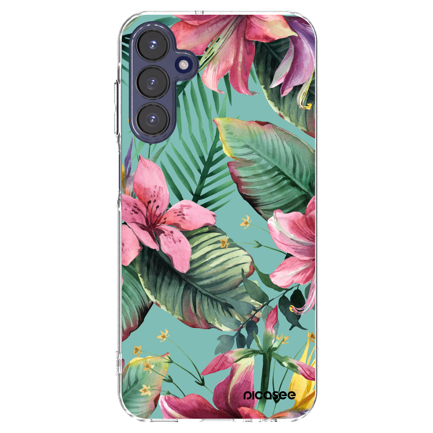 Picasee silikonowe przeźroczyste etui na Samsung Galaxy A15 A155F 4G - Hawaii