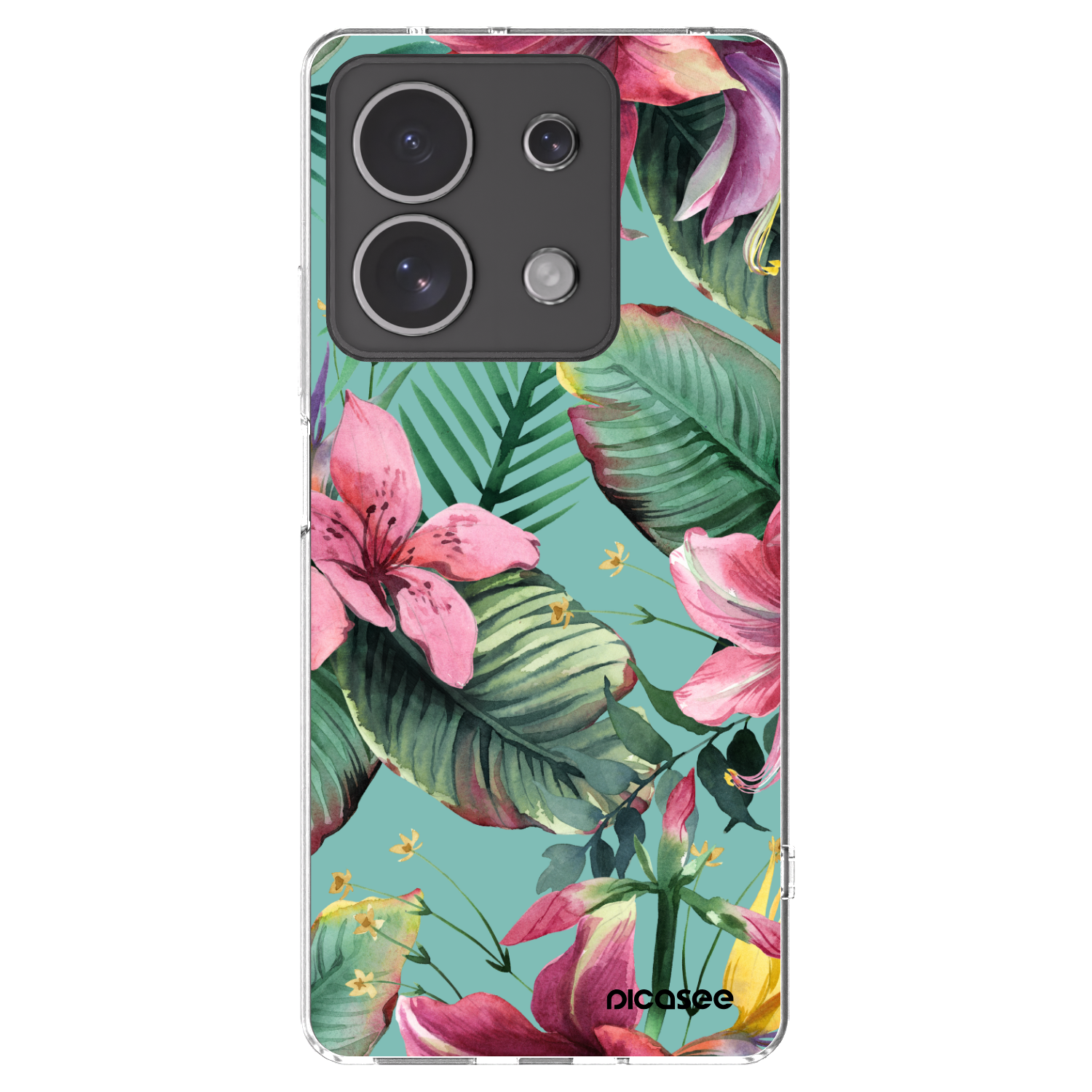 Picasee silikonowe przeźroczyste etui na Xiaomi Redmi Note 13 4G - Hawaii