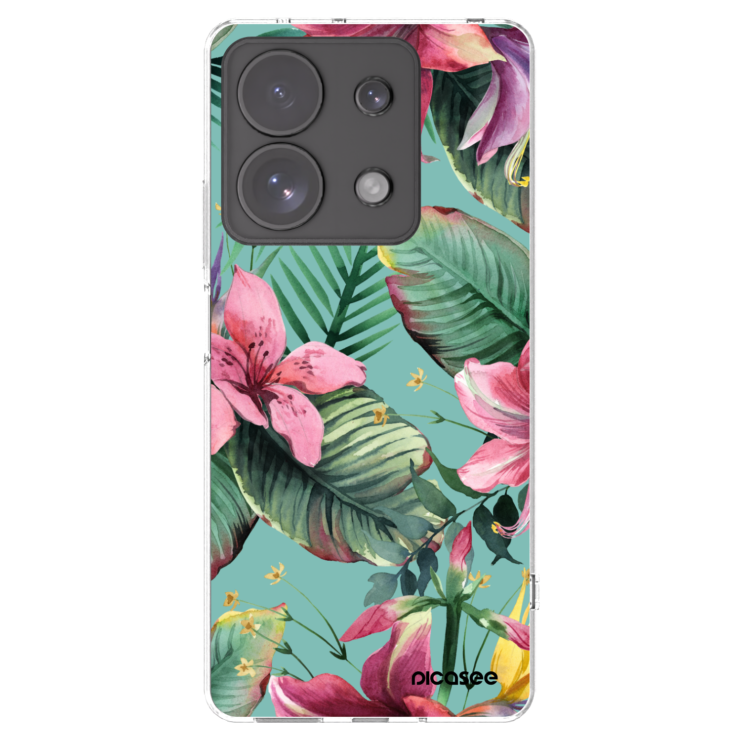 Picasee silikonowe przeźroczyste etui na Xiaomi Redmi Note 13 Pro 4G - Hawaii