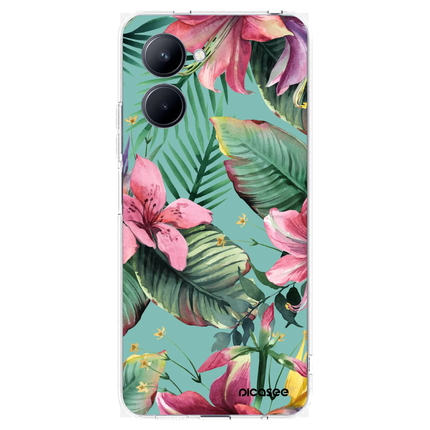 Picasee silikonowe przeźroczyste etui na Realme C33 (2023) - Hawaii