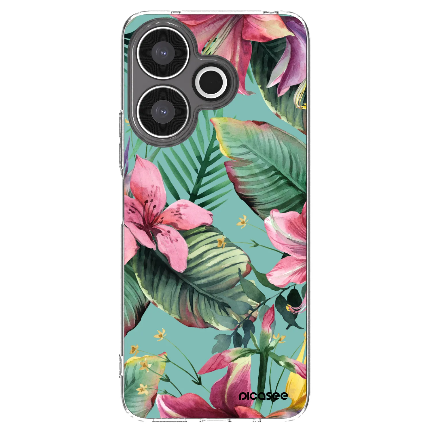 Picasee silikonowe przeźroczyste etui na Xiaomi Redmi 13 4G - Hawaii