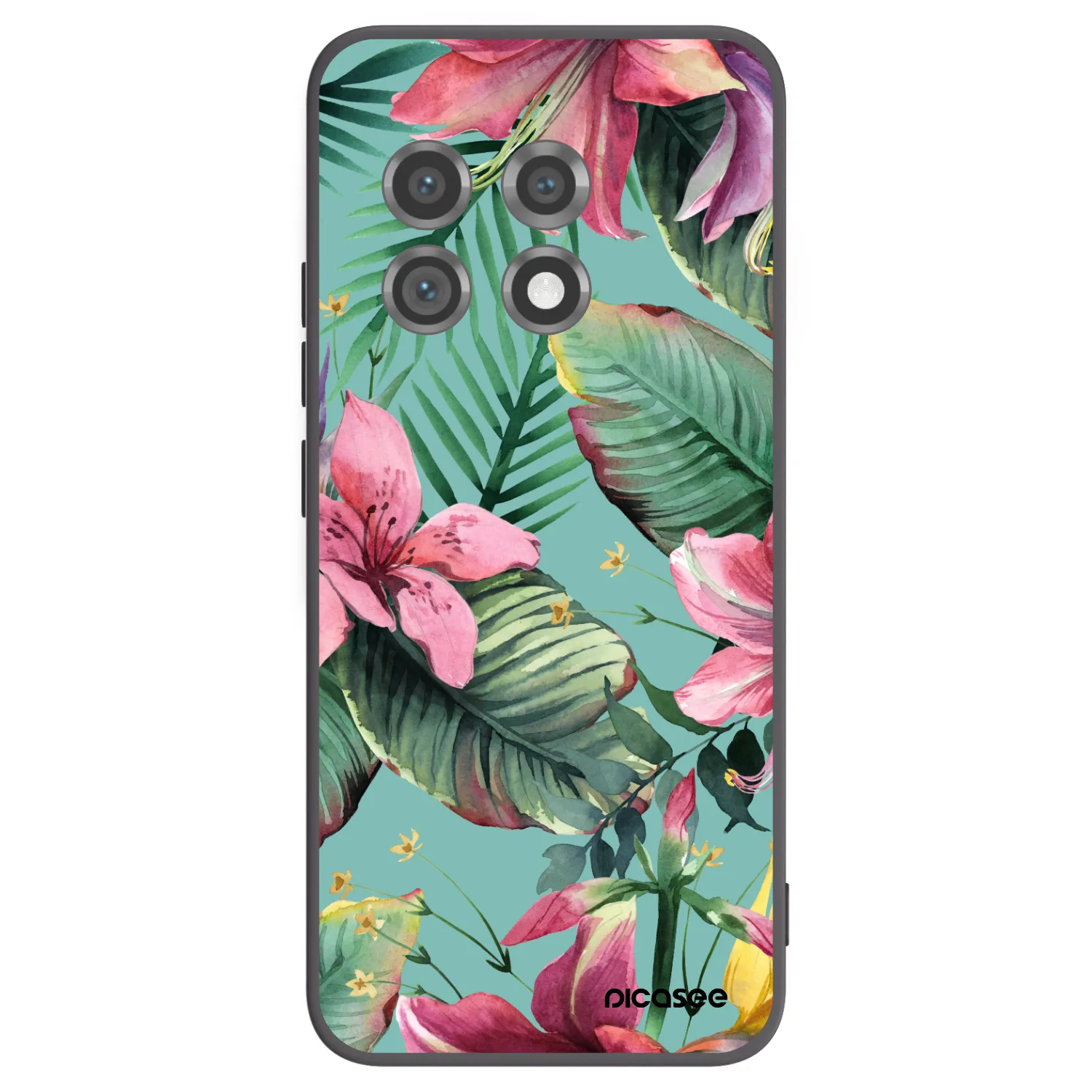 Picasee silikonowe czarne etui na OnePlus 11 5G - Hawaii