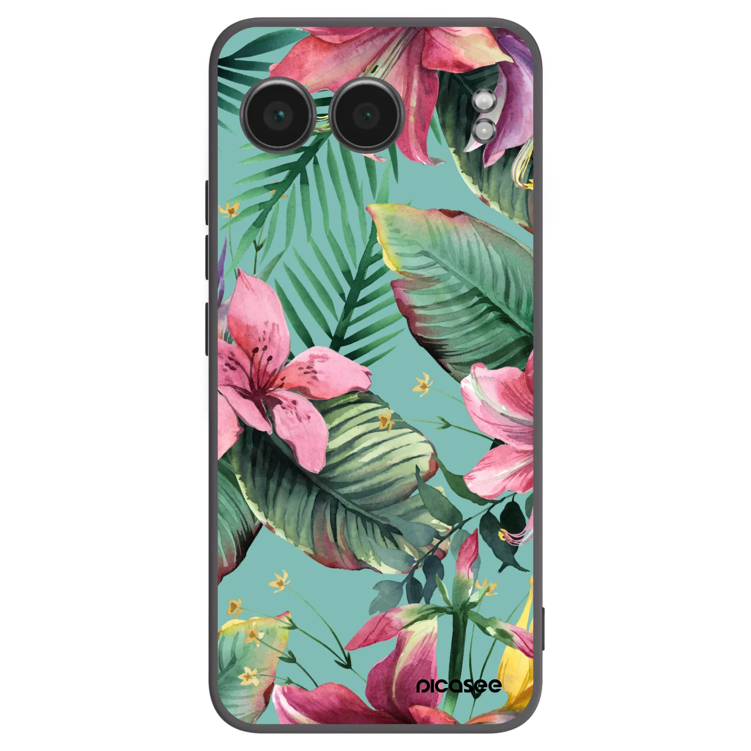 Picasee silikonowe czarne etui na OnePlus Nord 4 - Hawaii