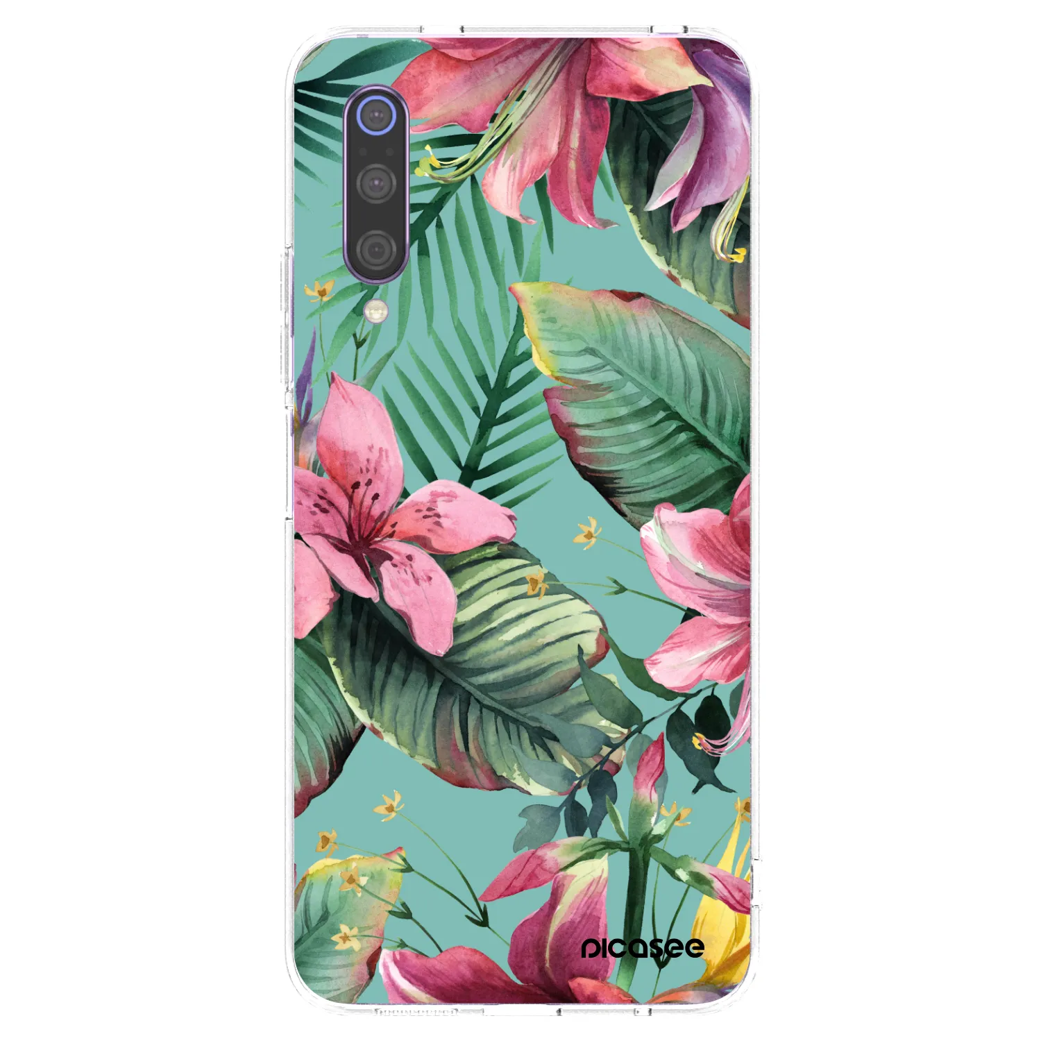 Picasee silikonowe przeźroczyste etui na Xiaomi Mi 9 - Hawaii