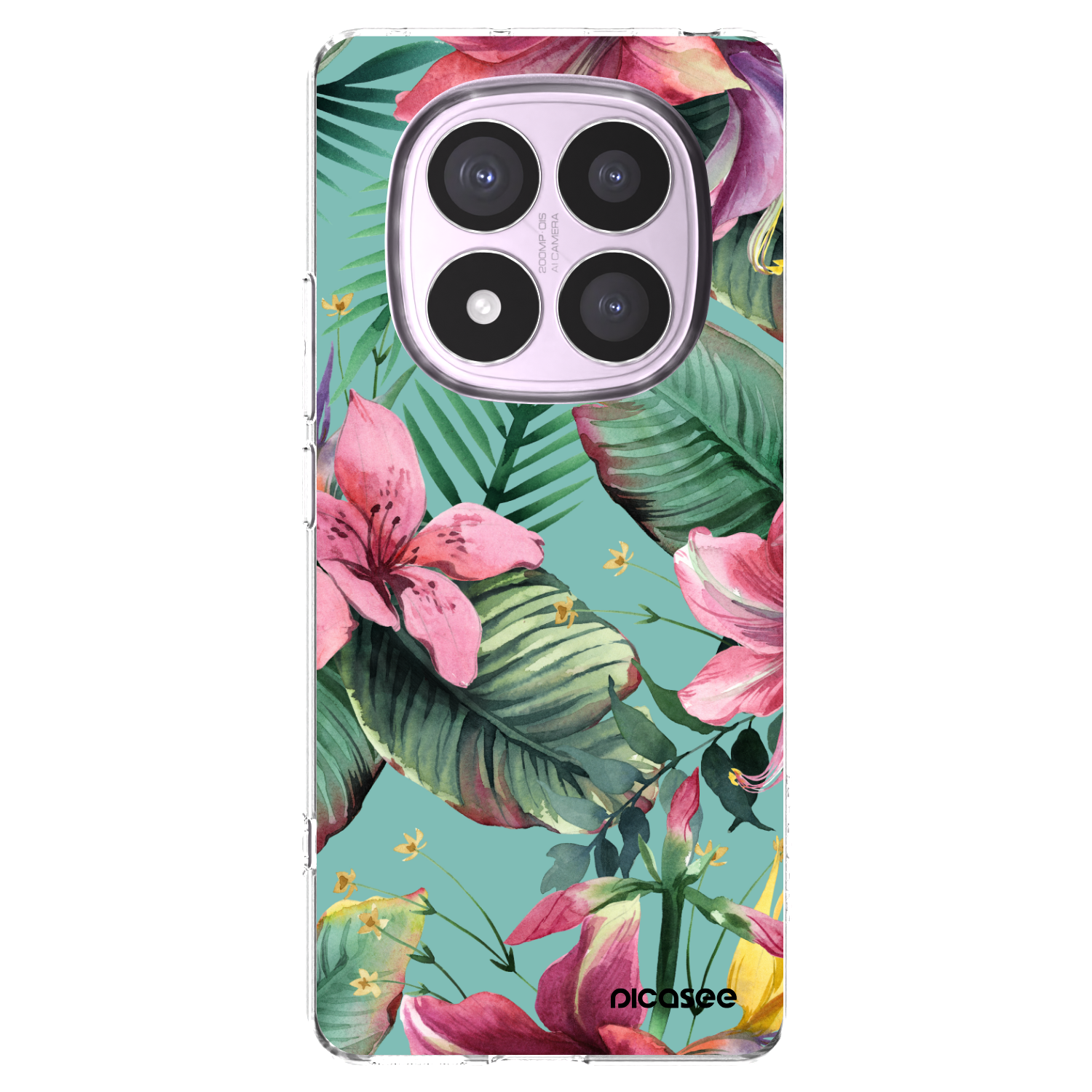 Picasee silikonowe przeźroczyste etui na Xiaomi Redmi Note 14 Pro 5G - Hawaii
