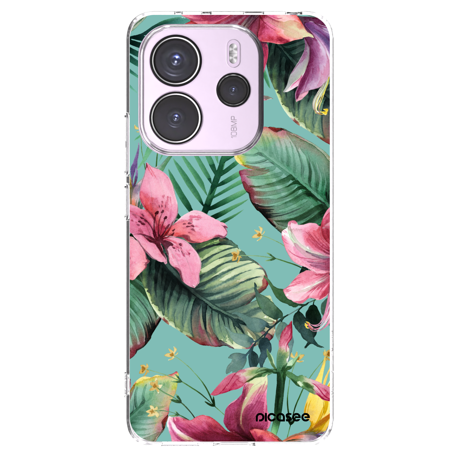 Picasee silikonowe przeźroczyste etui na Xiaomi Redmi Note 14 4G - Hawaii