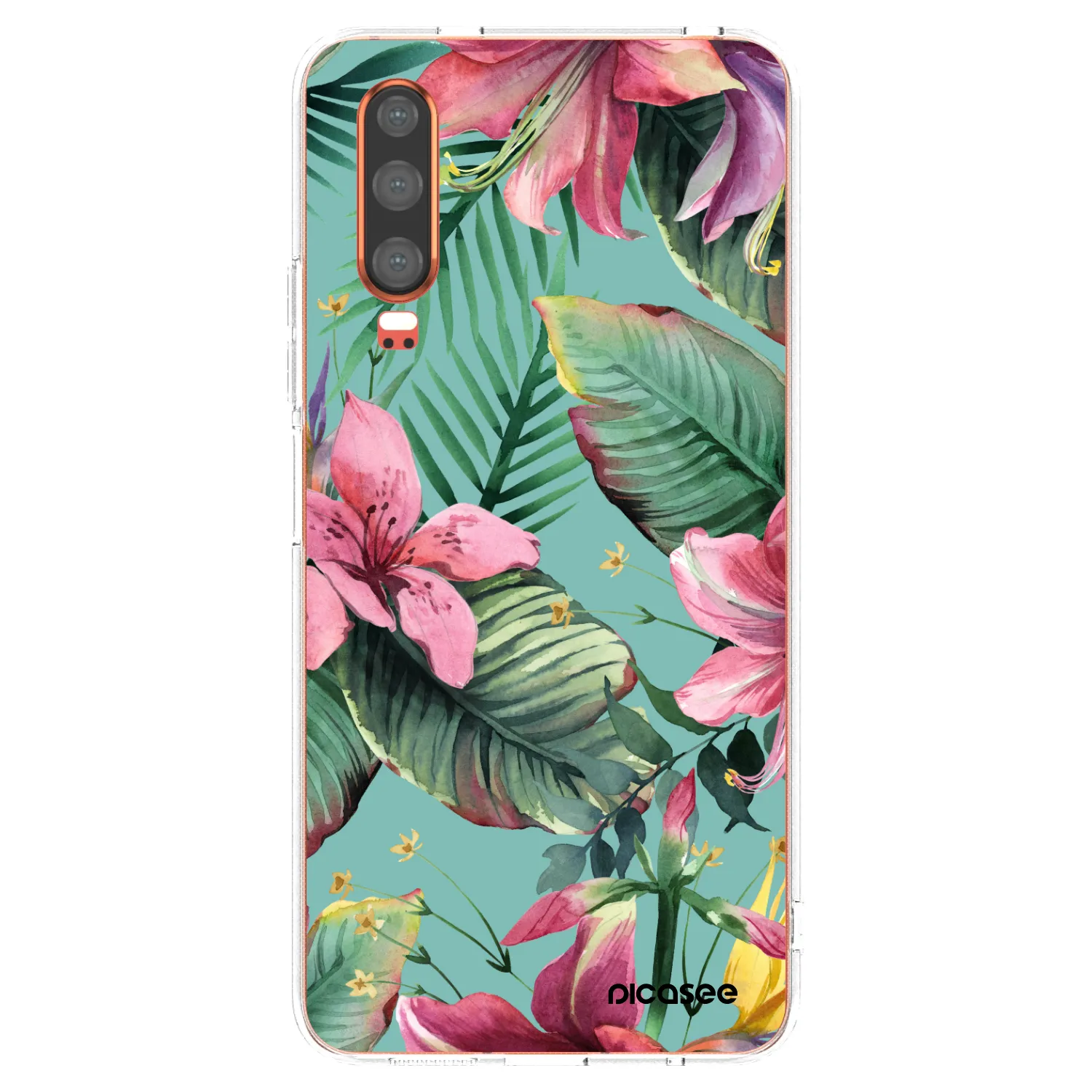 Picasee silikonowe przeźroczyste etui na Huawei P30 - Hawaii