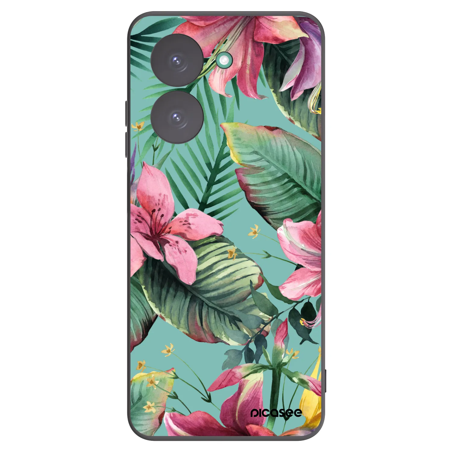 Picasee silikonowe czarne etui na Xiaomi Redmi A5 - Hawaii