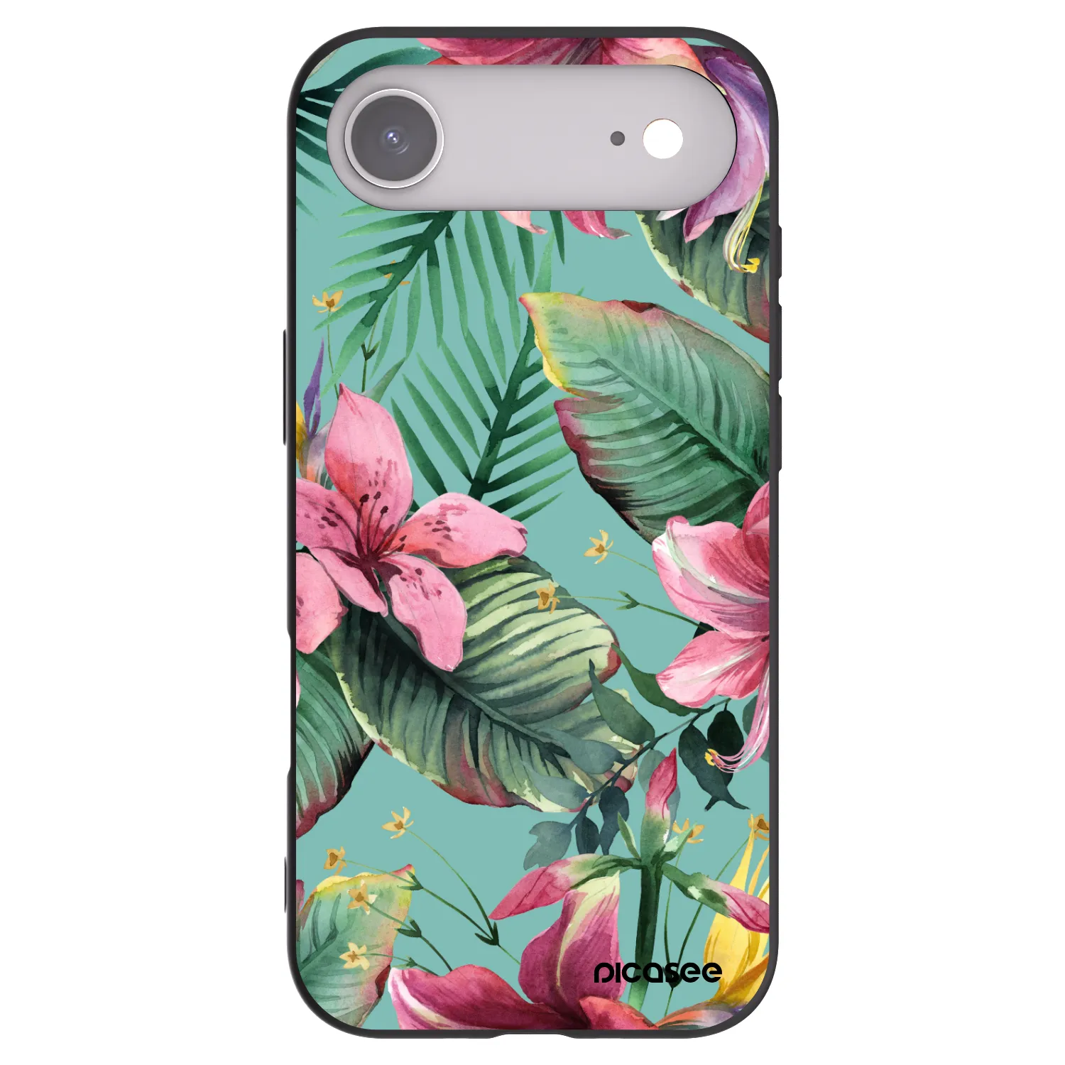 Picasee silikonowe czarne etui na Apple iPhone Air - Hawaii