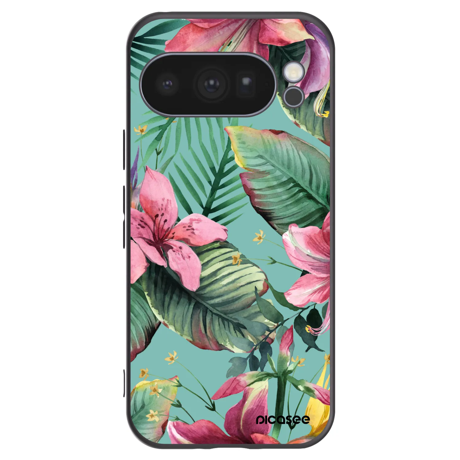 Picasee silikonowe czarne etui na Google Pixel 10 Pro - Hawaii