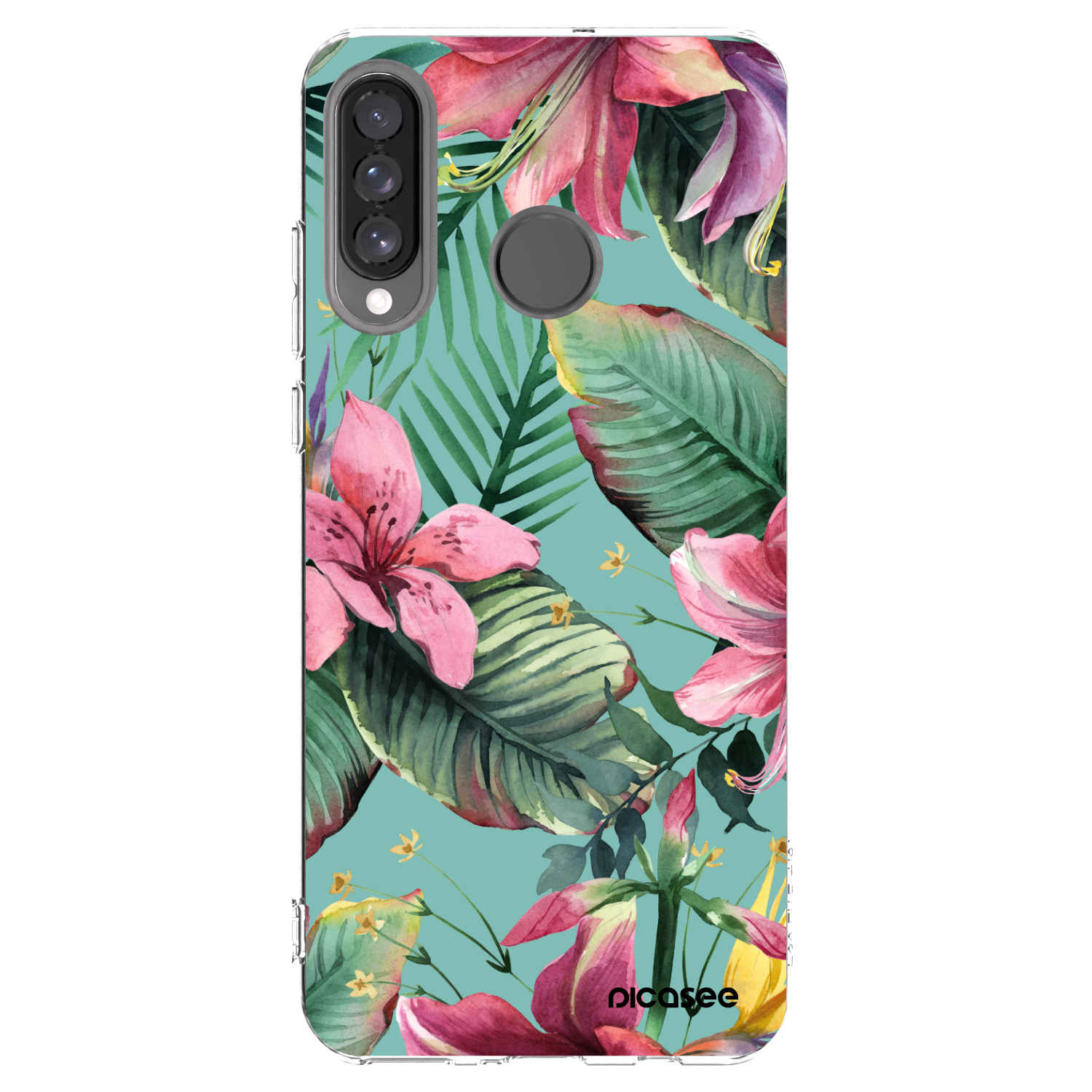 Picasee silikonowe przeźroczyste etui na Huawei P30 Lite - Hawaii