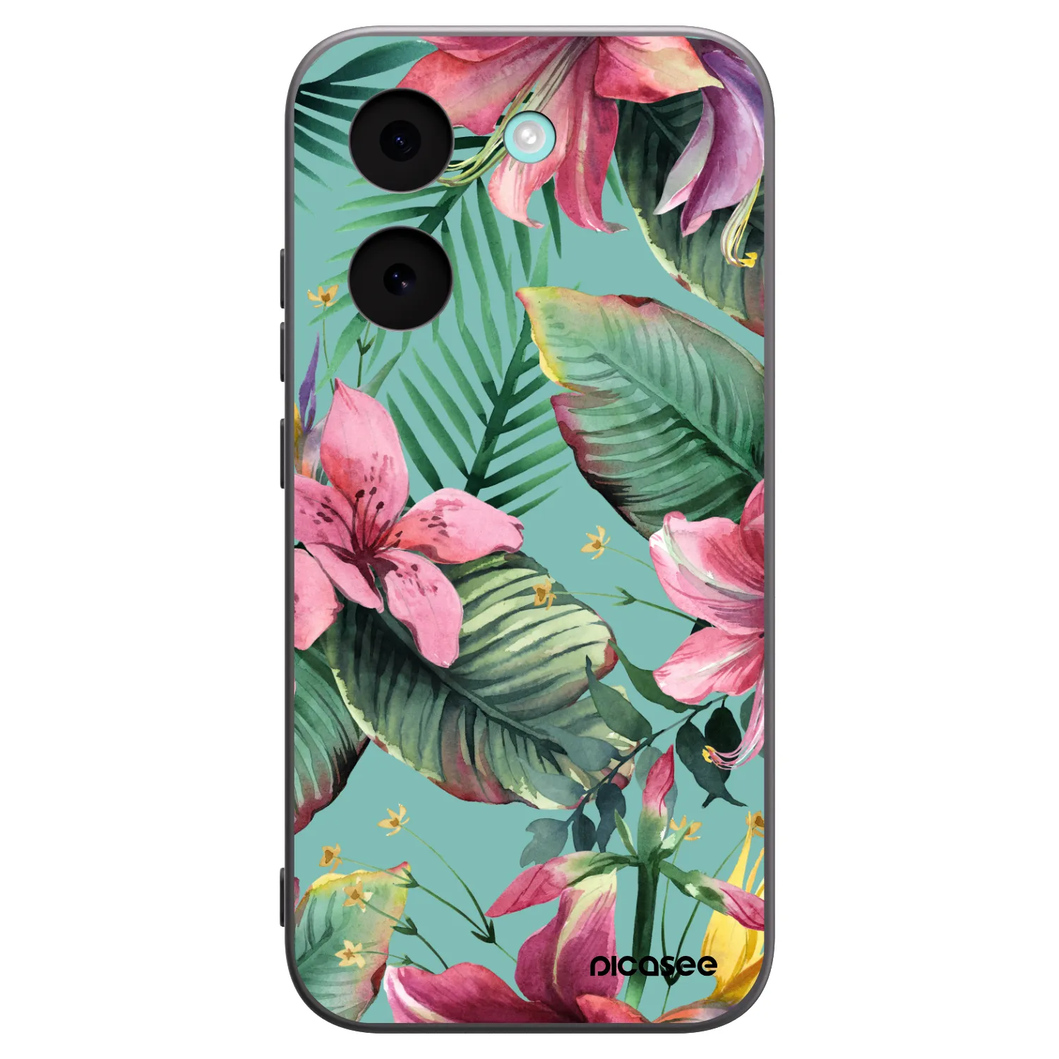Picasee silikonowe czarne etui na Xiaomi Poco X8 Pro - Hawaii