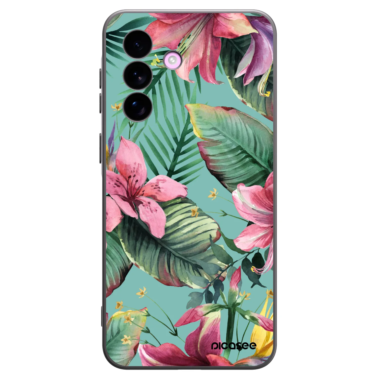 Picasee silikonowe czarne etui na Samsung Galaxy A57 5G - Hawaii