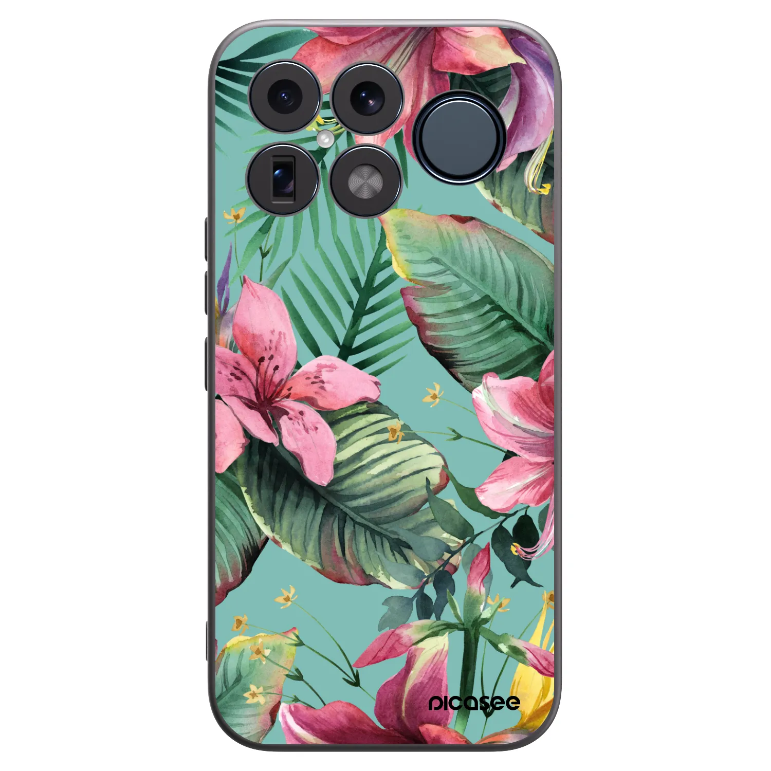 Picasee silikonowe czarne etui na Xiaomi Poco F8 Ultra - Hawaii