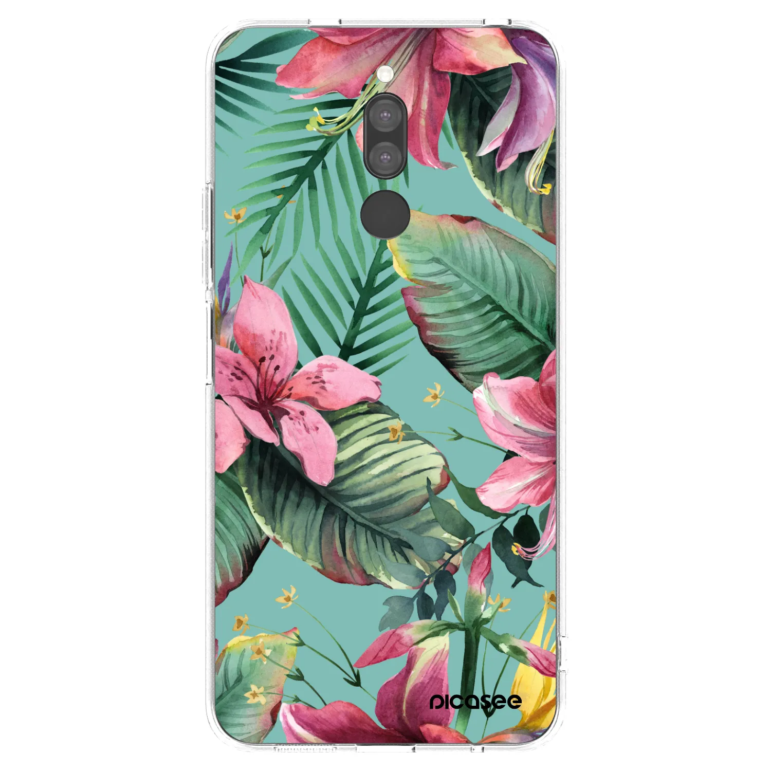 Picasee silikonowe przeźroczyste etui na Xiaomi Redmi 8 - Hawaii