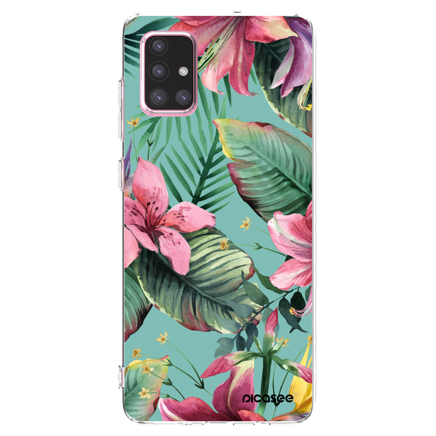 Picasee silikonowe przeźroczyste etui na Samsung Galaxy A71 A715F - Hawaii