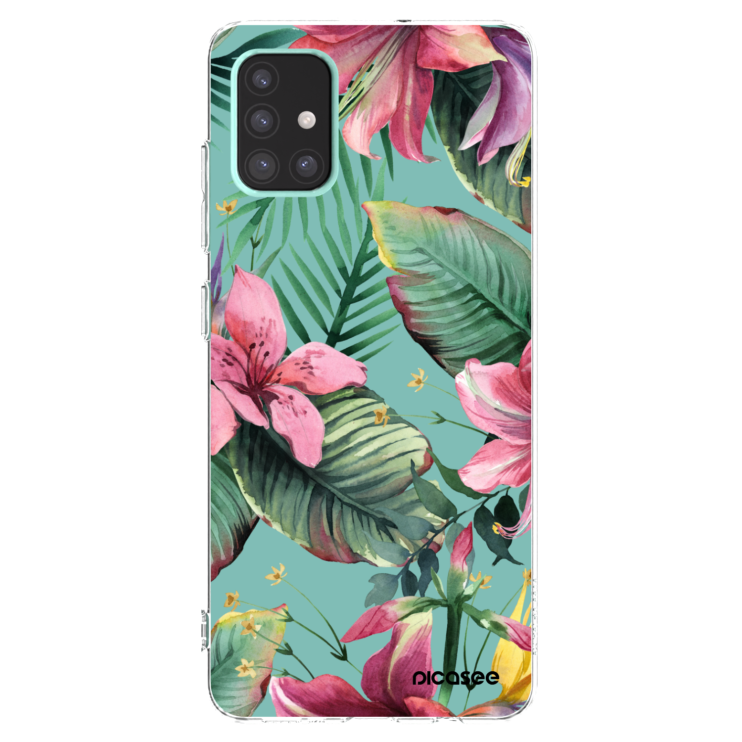 Picasee silikonowe przeźroczyste etui na Samsung Galaxy A51 A515F - Hawaii