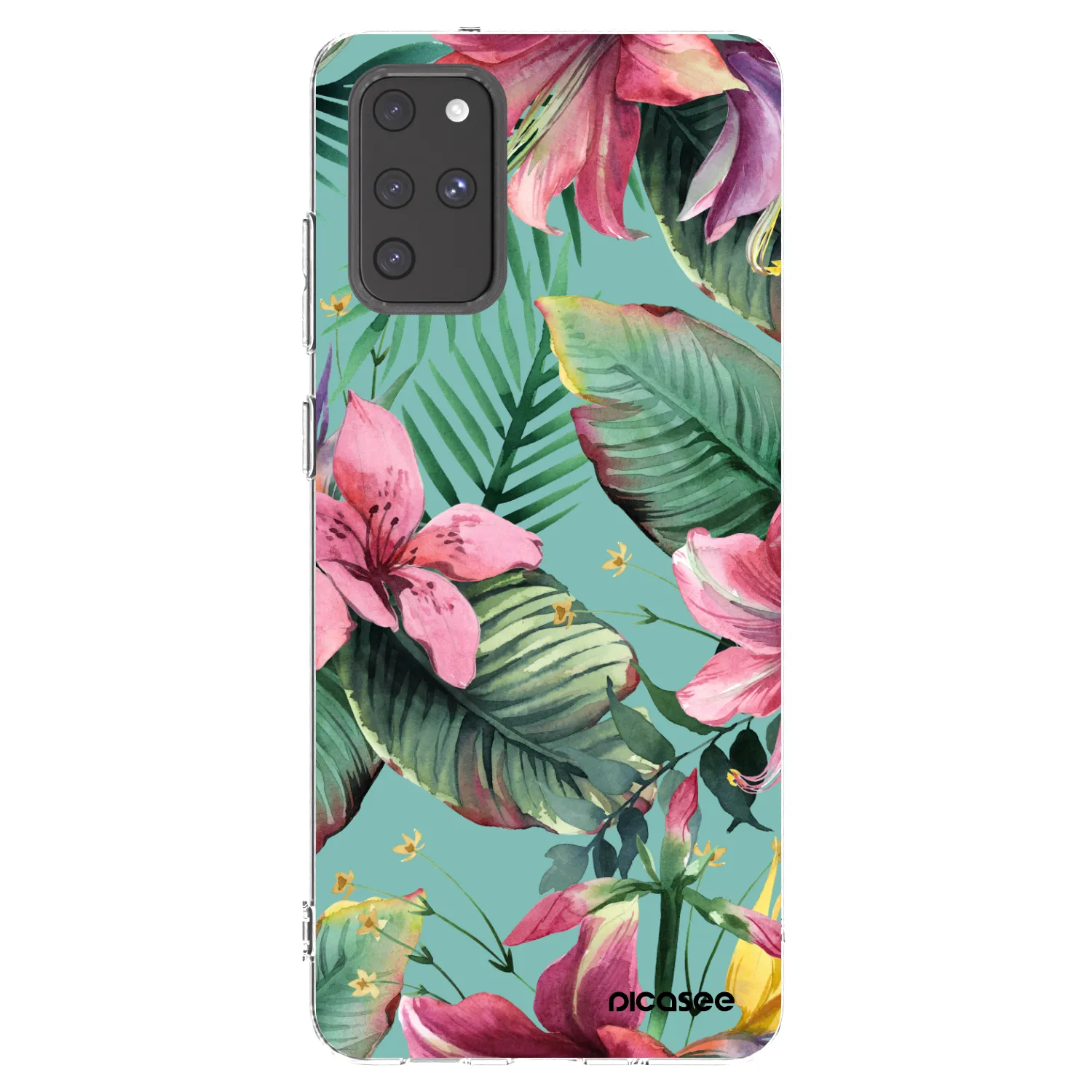 Picasee silikonowe przeźroczyste etui na Samsung Galaxy S20+ G985F - Hawaii