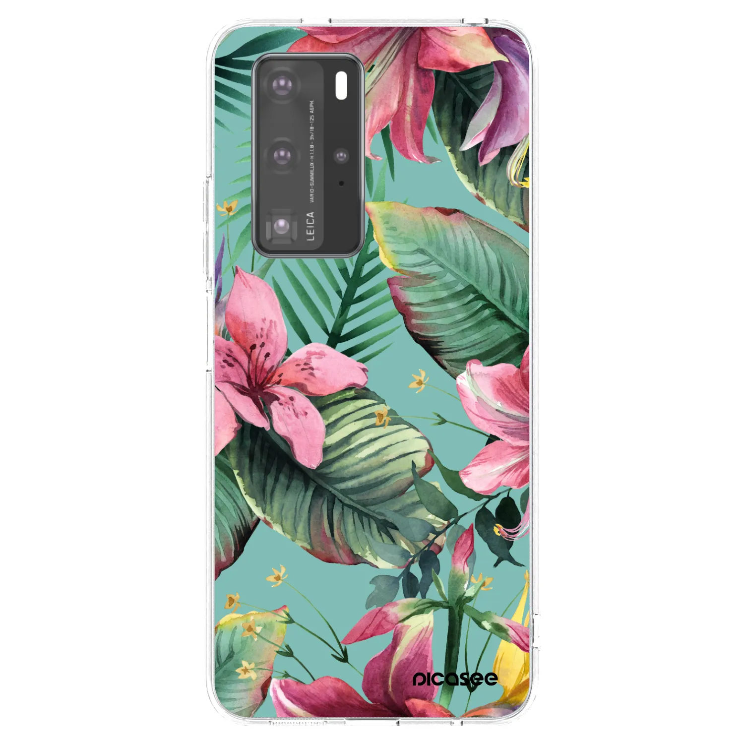 Picasee silikonowe przeźroczyste etui na Huawei P40 Pro - Hawaii