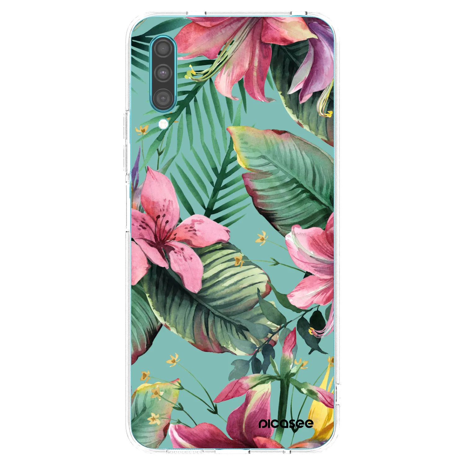 Picasee silikonowe przeźroczyste etui na Samsung Galaxy A30s A307F - Hawaii