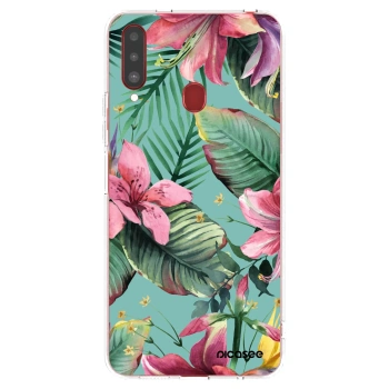 Picasee silikonowe przeźroczyste etui na Samsung Galaxy A20s - Hawaii