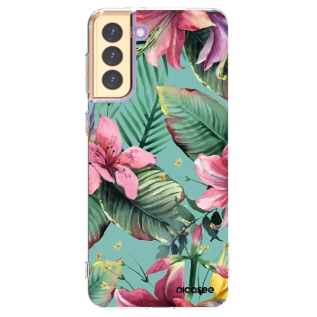 Picasee silikonowe przeźroczyste etui na Samsung Galaxy S21+ 5G G996F - Hawaii