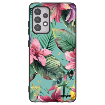 Picasee silikonowe czarne etui na Samsung Galaxy A52 5G A525F - Hawaii