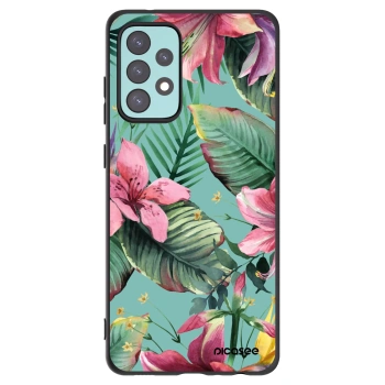 Picasee silikonowe czarne etui na Samsung Galaxy A72 A725F - Hawaii