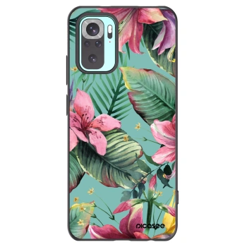 Picasee silikonowe czarne etui na Xiaomi Redmi Note 10 Pro - Hawaii