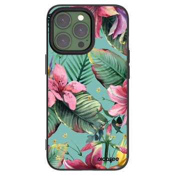 Picasee silikonowe czarne etui na Apple iPhone 13 Pro - Hawaii