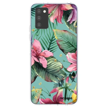 Picasee silikonowe przeźroczyste etui na Samsung Galaxy A02s A025G - Hawaii