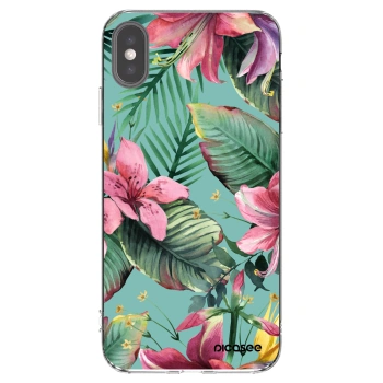 Picasee silikonowe przeźroczyste etui na Apple iPhone XS Max - Hawaii