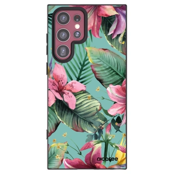 Picasee silikonowe czarne etui na Samsung Galaxy S22 Ultra 5G - Hawaii