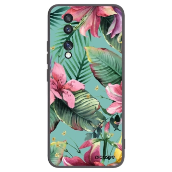 Picasee silikonowe czarne etui na Honor 70 - Hawaii