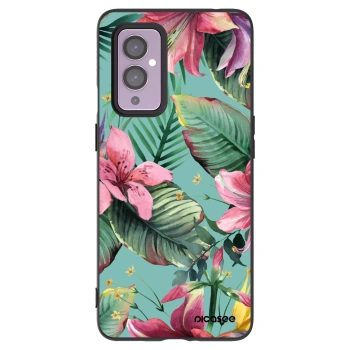 Picasee silikonowe czarne etui na OnePlus 9 - Hawaii