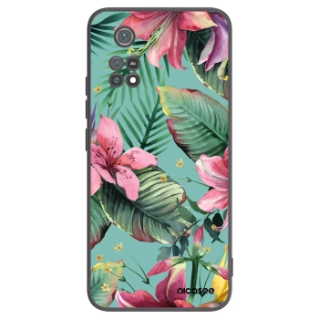 Picasee silikonowe czarne etui na Xiaomi Poco M4 Pro - Hawaii