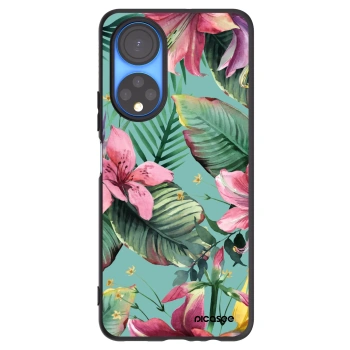 Picasee silikonowe czarne etui na Honor X7 - Hawaii