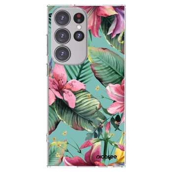 Picasee silikonowe przeźroczyste etui na Samsung Galaxy S23 Ultra 5G - Hawaii