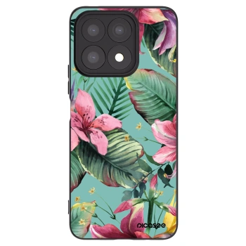 Picasee silikonowe czarne etui na Honor X8a - Hawaii