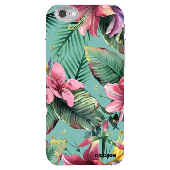 Picasee silikonowe przeźroczyste etui na Apple iPhone 6/6S - Hawaii