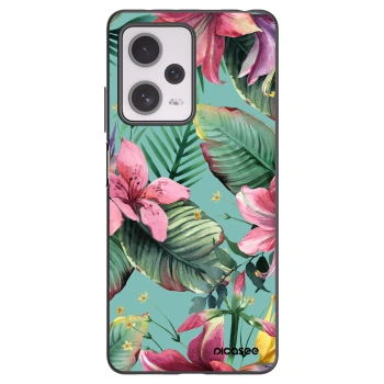 Picasee silikonowe czarne etui na Xiaomi Redmi Note 12 Pro+ 5G - Hawaii