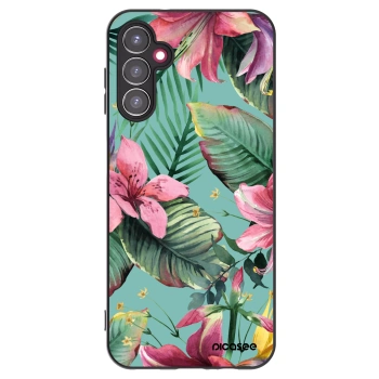 Picasee silikonowe czarne etui na Samsung Galaxy A14 4G A145R - Hawaii