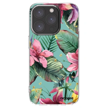 Picasee silikonowe przeźroczyste etui na Apple iPhone 15 Pro - Hawaii