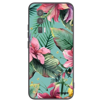 Picasee silikonowe czarne etui na Xiaomi Poco F5 Pro 5G - Hawaii