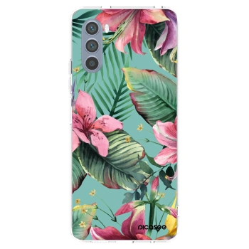 Picasee silikonowe przeźroczyste etui na Motorola Moto G62 - Hawaii