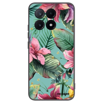 Picasee silikonowe czarne etui na Xiaomi Poco X6 Pro - Hawaii